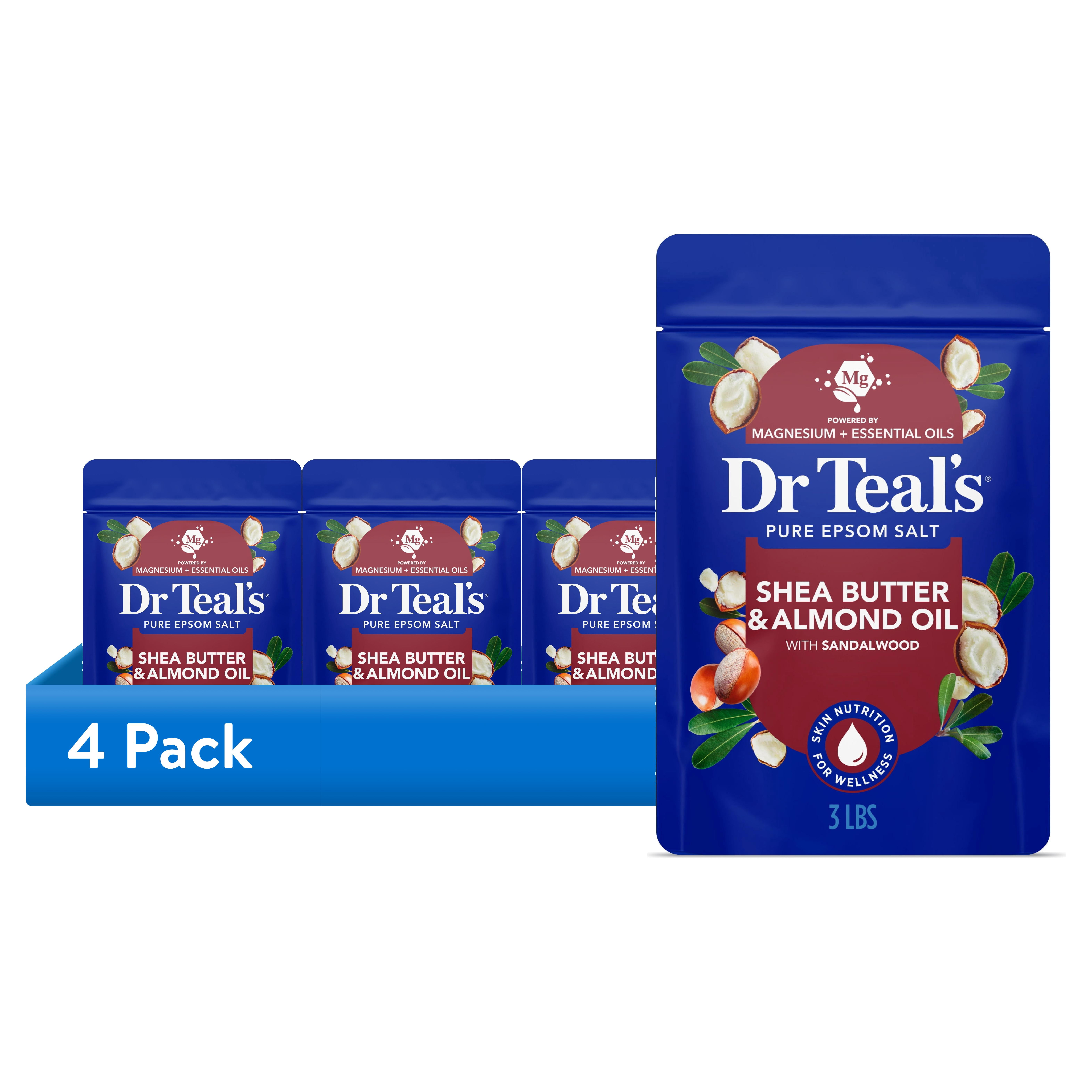 ( & Dr Teal's Foaming Bath with Pure Epsom Salt, Shea Butter & Almond Bundle