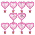 thumbnail image 1 of 10 globos de corazón para San Valentín, decoración para fiestas de cumpleaños infantiles, globos aerostáticos rosas para cumpleaños, baby shower y aniversario, 1 of 7
