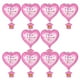 thumbnail image 1 of 10 globos de corazón para San Valentín, decoración para fiestas de cumpleaños infantiles, globos aerostáticos rosas para cumpleaños, baby shower y aniversario, 1 of 7