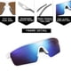 thumbnail image 5 of Gafas de Sol FEISEDY Infantil y Adolescente para Béisbol Polarizadas B2454 Blanco/Azul, 5 of 7