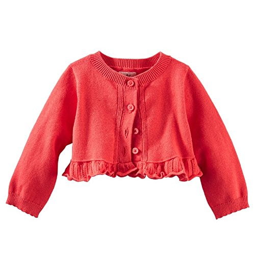 baby girl maroon cardigan