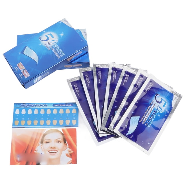 Kit De Pegatinas Para Blanquear Los Dientes, Pegatina Para Blanquear Los Dientes De Ajuste Perfecto Para Viajes