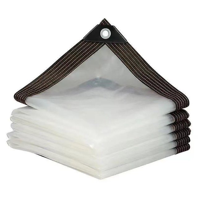 Lonas, Lona transparente a prueba de agua, Lona impermeable para muebles Cubierta de caravana, Cubierta de lona resistente al agua reforzada para trabajo pesado Incluye Rainpr ZefeiWu 8390606764744