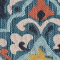 Better Homes & Gardens 7'x10' Turquoise Medallion Outdoor Rug