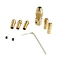 thumbnail image 4 of 6Pcs Drill Chuck Collet Set Chuck Collet Kit Rotary Tool Keyless Quick Changing Chuck 0.5-3mm Replacement Accessories, 4 of 9