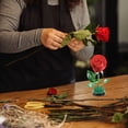 thumbnail image 5 of Milisten Green Floral Arrangement Flower Frog Sturdy Brass and Rubber Flower Fixing Tool, 5 of 8