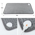 thumbnail image 2 of Heating Pad for Back Pain and Cramp11.8*23.6 In Size Electric Heating Pad for Shoulder Neck Pain with 10Level and 3 Timer Plug, 2 of 7