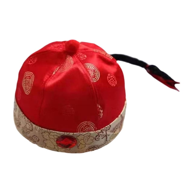 Sombrero Oriental Chino Fernando Gorra del Emperador Chino Qing Estilo B