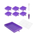 thumbnail image 3 of Diamond Paint Tray Diamond Tool 5D Diamond Cleaning Brush Storage Organizer Bead violet, 3 of 7
