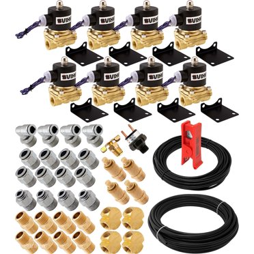 Vixen Air 1/2" NPT High Flow Electric Air Valve Solenoid – For Air Ride Suspension, 4 Corners