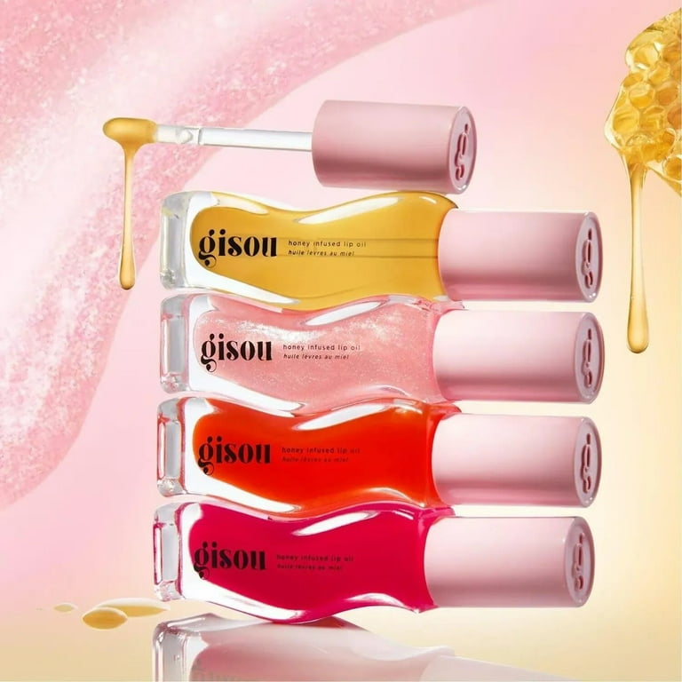 Gisou Lip Oil Moisturizing Lipcgloss Honey Gold Mango