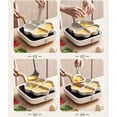 thumbnail image 4 of Nonstick Pancake Pan, Egg Frying Pan, Suitable For Gas And Induction Cooktops, 4 of 5