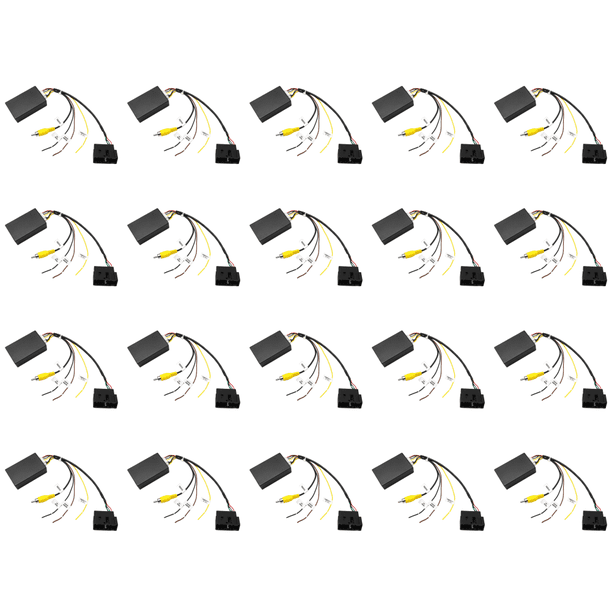 Adaptador Cámara Marcha Atrás 12V RGB A Interfaz Cámara Marcha Atrás AV para RCD510
