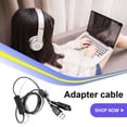 thumbnail image 3 of tredstone QD Adapter Cable Call Center Headset with Good Craftsmanship Practical Headphone Accessory Interface Replacement Sound Equipment, 3 of 7