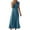 Dark Blue, variant on Ecqkame Women's Summer Cotton Linen Dress Button-Down Shirt Dress Collared Tunics Sleeveless Dress with Pockets Gray S