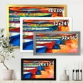 thumbnail image 4 of Boats During Warm Colored Sunset In The Harbor II 20 in x 12 in Framed Painting Canvas Art Print, by Designart, 4 of 4