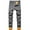 Grey, variant on QHFBli Mens Lined Jeans Straight Leg Stretch Winter Warm Denim Pants