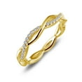 thumbnail image 4 of Lafonn Classic Sterling Silver Gold Plated Simulated Diamond Ring (0.52 CTTW), 4 of 5