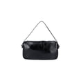 thumbnail image 3 of Courrèges Women's Black Three Sixty Nubuck Shoulder Bag Black, 3 of 5