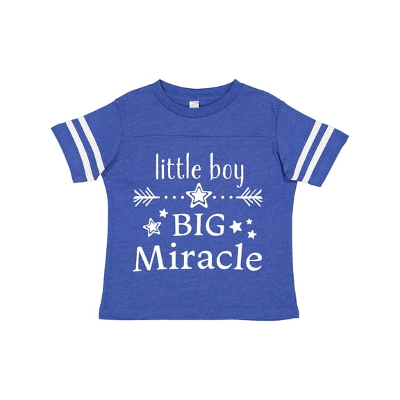 Inktastic Little Boy, Big Miracle Boys Toddler T-Shirt