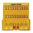Master Lock Safety Series Lockout Stations with Key Registration Card ...