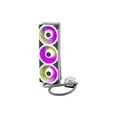 thumbnail image 4 of Cooler Master MasterLiquid ML360P Silver Edition ARGB Close-Loop AIO CPU Liquid Cooler, 360 Radiator, SF360R Fan, Addressable RGB Lighting, for AMD Ryzen, Threadripper/Intel LGA1200/1151, 4 of 5