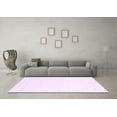 thumbnail image 3 of Ahgly Company Indoor Square Solid Purple Modern Area Rugs, 8' Square, 3 of 4