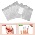 thumbnail image 4 of Nail Remover Foil Wraps - Nail Polish Foil Wraps with Pre-Attached Lint Free Pad - Gel Polish Remover Soak off Foils for Acrylic - UV - Gel - Nail Art Remover (100 Pcs) by GIXUSIL, 4 of 7