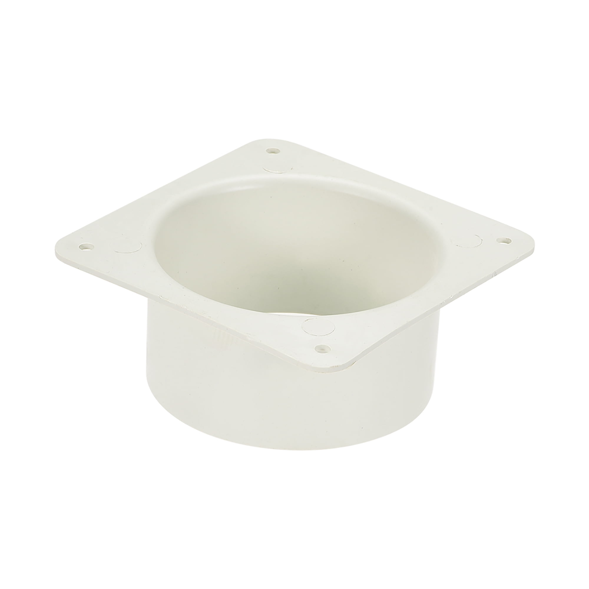 Uxcell 4inch Air Inlet Outlet Hose Pipe Adaptor Flange Duct Connector