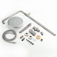 thumbnail image 6 of sumerain Brushed Nickel Retrofit Shower Systems with 9 Inch Rain Shower Head, 6 of 7
