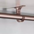 6Pcs Ceiling Curtain Rod Installation Hook Hanger Storage Rack Support