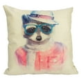 thumbnail image 1 of Raccoon | Hipster | Pillow Cover | Wilderness | Raccoon Pillow | Forest Animals | Home Décor | Cute Throw Pillows | Best Throw Pillows, 1 of 3