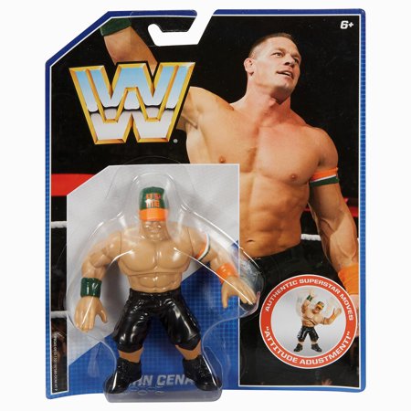 UPC 090125266573 product image for John Cena (Orange / Green) - WWE Retro Toy Wrestling Action Figure | upcitemdb.com