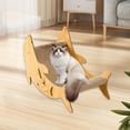 thumbnail image 1 of Cama rascadora para gatos, hamaca para gatos pequeños, medianos y grandes, resistente al desgaste, silla de sisal para gatos, tumbona para mascotas,, 1 of 8