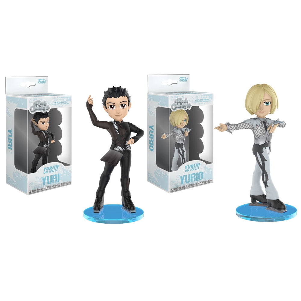 Funko Rock Candy - Yuri!!! on Ice Vinyl Figures - SET OF 2 (Yuri & Yurio) - Walmart.com