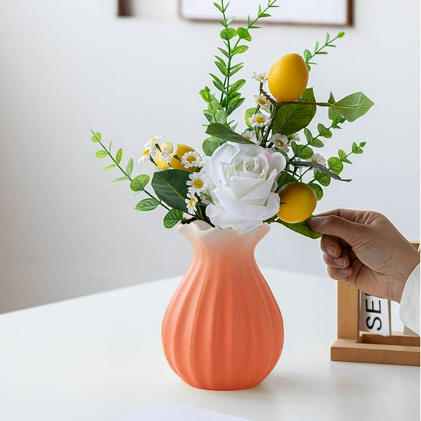 Jarrón, florero, jarrón de cerámica, jarrón de cerámica hidropónica, jarrón de decoración para sala de estar, jarrón hidropónico, jarrón de cerámica de colocación