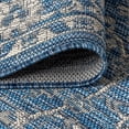thumbnail image 5 of JONATHAN Y SANTA MONICA 8 x 10 Area Rug, Palazzo Vine and Border Textured Weave - Navy/Gray, SMB103A-8, 5 of 9