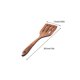 thumbnail image 4 of Bewildely Utensilios de cocina de elegantes de Brown para las herramientas esenciales unisex para cocinar en casa conveniente Cocina y Comedor Pala de tres líneas, 4 of 6