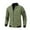 00 # Green, variant on YFPWM Men Trench Coat Fleece Jackets Button Down Pullover Coats Light Waterpoof Windbreaker Casual Active CoatBaseball Uniform Stand Collar Jacket Solid Pocket Zipper Long Sleeve Tops