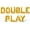 Gold, variant on Letter Balloons - DOUBLE PLAY 16" Inch Alphabet Letters Foil Mylar Balloon 2nd Birthday Party Banner (Gold)