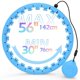 thumbnail image 5 of Weighted Hula Circle with 26 Links (56 Inch) for Adults Weight Loss, Infinity Fitness Hoop Plus Size, for Women Smart Exercise Equipment, 5 of 5