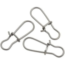 Luhr-Jensen 40 lb Test Duo Lock Snap/12 Pack Stainless Steel