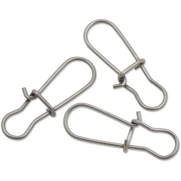 Luhr-Jensen 40 lb Test Duo Lock Snap/12 Pack Stainless Steel