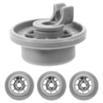 thumbnail image 1 of Miangastore 4 Pcs Roues Professionnelles pour Lave-Vaisselle Réparation Remplacement Roue Universelle Compatible pour Bosch et Kenmore, 1 of 9