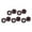 Coffee, variant on 10Pairs Button Clasps Snaps Alloy Knitting Sewing Jacket Closure for Handbag Bag Dress Clothes craft - White