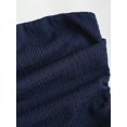 thumbnail image 3 of Y2K Style Ruched Textured Fabric Bandeau Mini Dress, 3 of 5