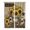 Yellow Beige BrulyWood, variant on Curtains 84 Inches Long 2 Panels, Farmhouse Sunflowers Grommets Window Treatment Curtain, Western Star Country Bird Pine Cone Thermal Curtains Drapes for Living Room/Bathroom