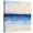 Canvas, variant on Art.com True Blue Ocean I Art Print by Julia Purinton, 16" x 16"