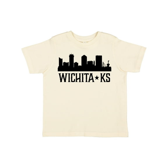 Inktastic Wichita Kansas City Skyline Boys or Girls Toddler T-Shirt