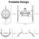 thumbnail image 3 of Tren de aterrizaje para DJI Mini 3 Pro, patas de tren de aterrizaje de extensión de altura de liberación rápida para DJI Mavic Mini 3 Pro, kit extendido plegable Accesorio Mini 3 Pro, 3 of 5
